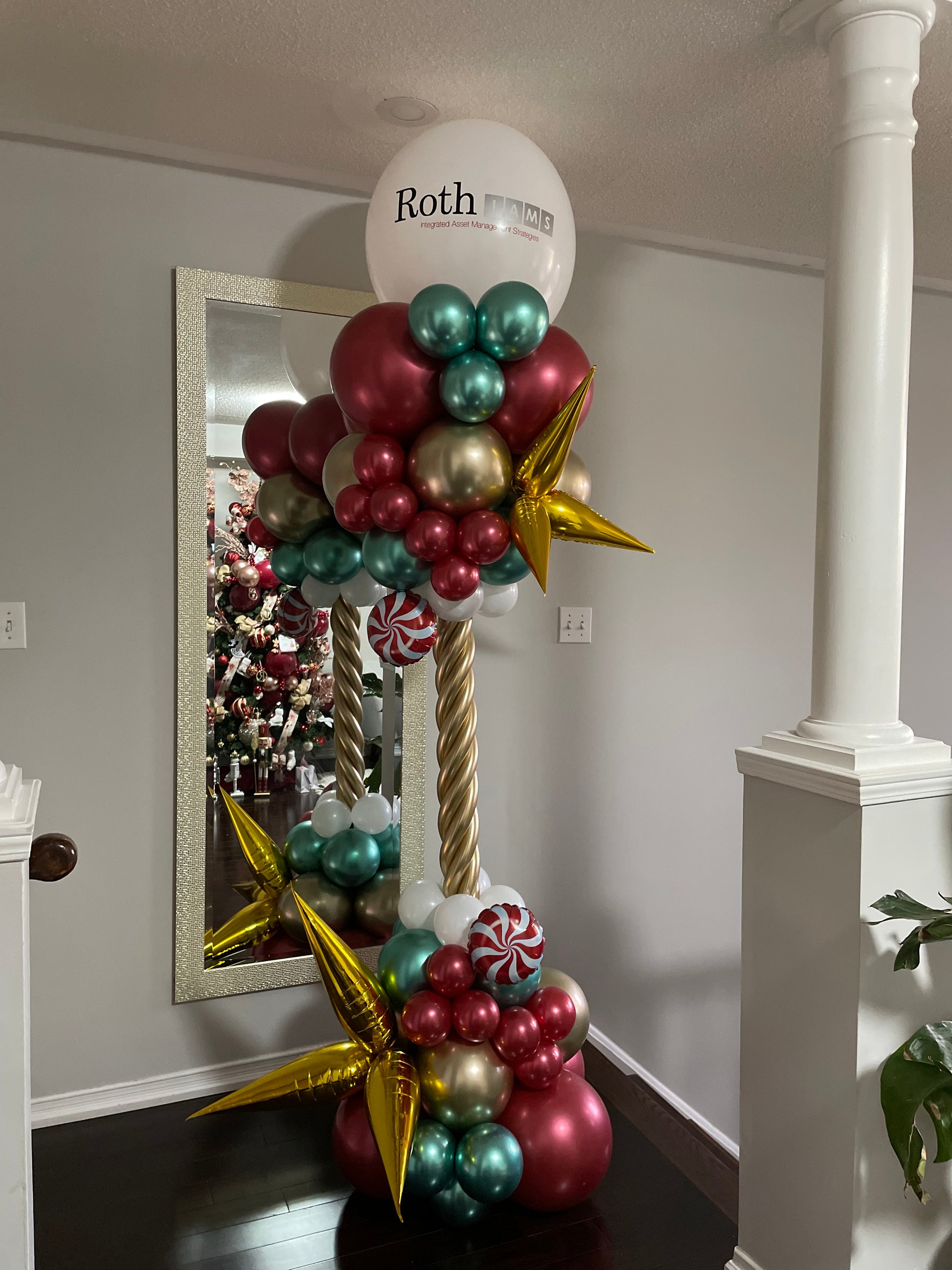 festive corporate tower