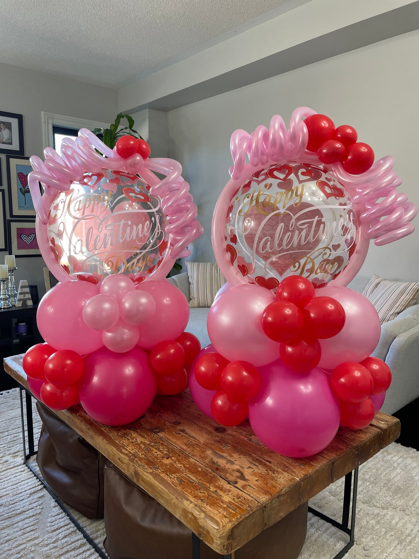 Valentines Bubble Bouquet