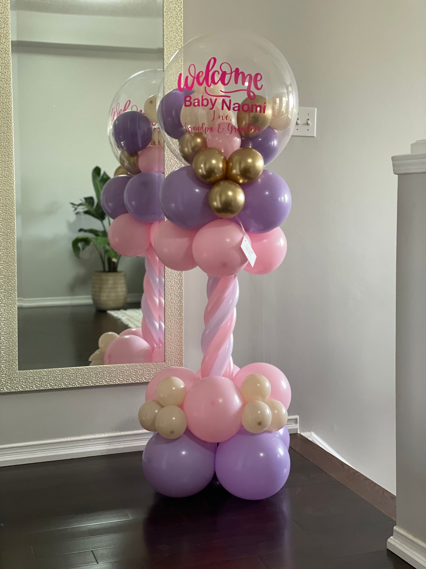 Welcome Baby Balloon Towers – A Warm Welcome for Your New Arrival