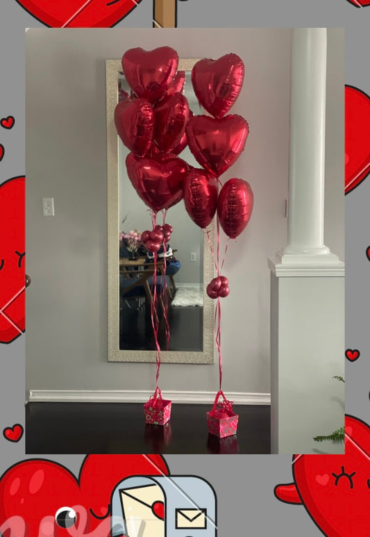 Valentine Heart Bunch